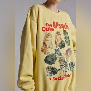 Urban Outfitters Cat Sweater 🐱